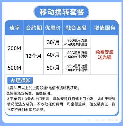 2023上海移动联通电信宽带套餐大全（上海宽带办理安装流程）- 宽带网套餐大全