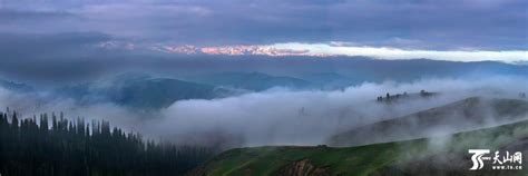 云雾缭绕的仙境，温岭大美方山。Via.