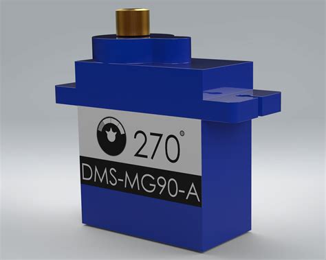 DMS-MG90-A_SOLIDWORKS 2022_模型图纸下载 – 懒石网