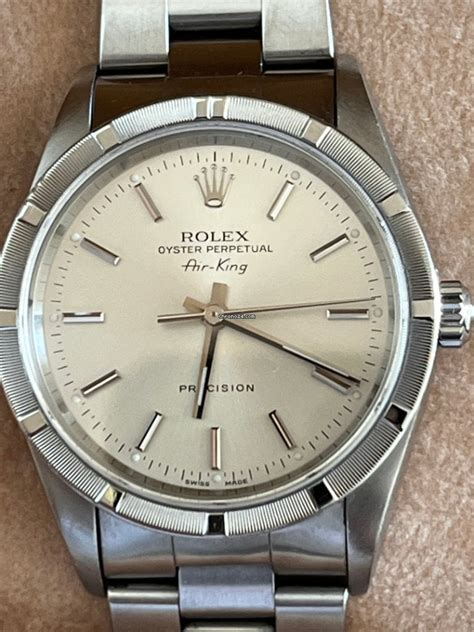 Rolex Air king 14010 silver for $5,057 for sale from a Private Seller ...
