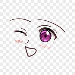 非主流头像眨眼动漫女孩