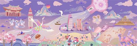 2022中国鹤壁文创大赛国风插画设计|Illustration|Commercial illustration|大萌子menmen ...
