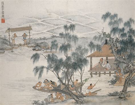上睿《为友梅作行乐图册(之一)》_[标签:标题1]