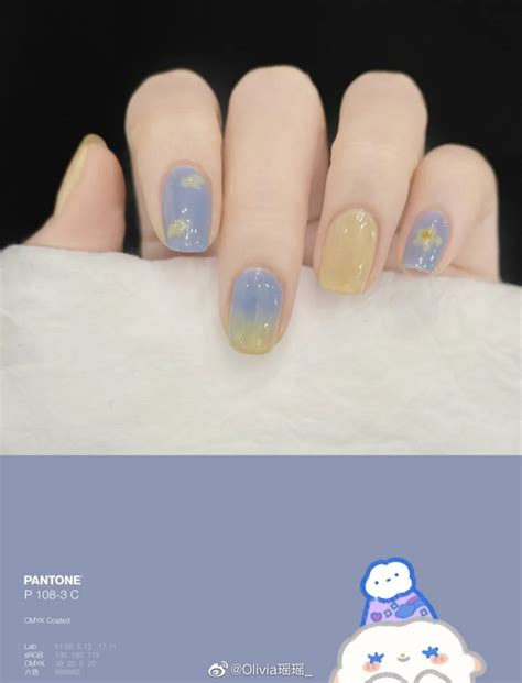 美甲彩绘图案图片