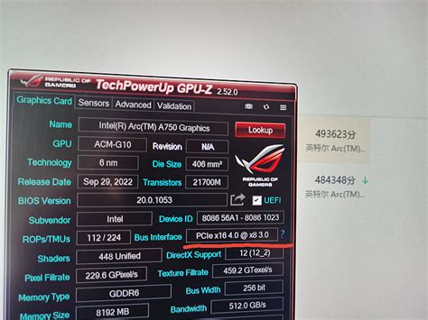 GUNNIR Intel Arc A750 Photon显卡图赏