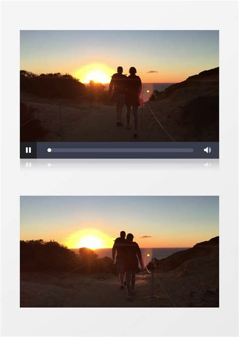 海滩_夏日海滩日落实拍视频素材模板下载_图客巴巴