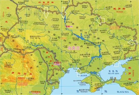 乌克兰行政区划图图片