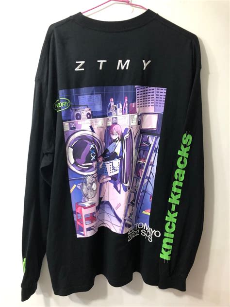Zutomayo Factory ZTMY Long Crewneck 長䄂衞衣, 他的時尚, 上身及套裝, T恤和Polo衫在旋轉拍賣