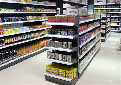 超市货架展示架商店小卖部便利店自由组合零食多功能单面双面货架-阿里巴巴