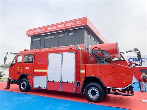 中集消防业务首次整体亮相国际消防展 重型车网——传播卡车文化 关注卡车生活