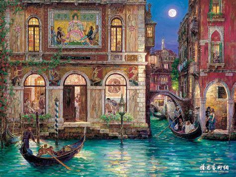 威尼斯的记忆^_^ Memories of Venice_威尼斯系列 Venice Series_曹勇（油画）作品展_曹勇（油画）在线作品_曹 ...