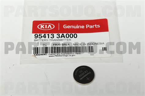 BATTERY-TRANSMITTER 954133A000-AS | Hyundai / KIA Parts | PartSouq