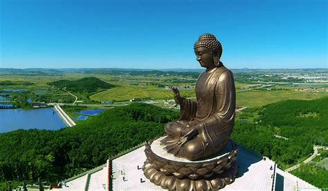 盘点打破世界纪录的中国巨型大佛 瞻仰获无量福德_佛教频道_凤凰网