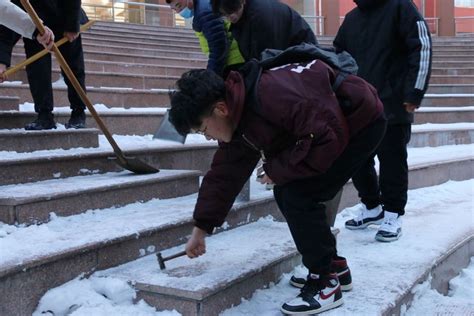山东大学组织开展校园扫雪除冰劳动教育活动-山东大学新闻网