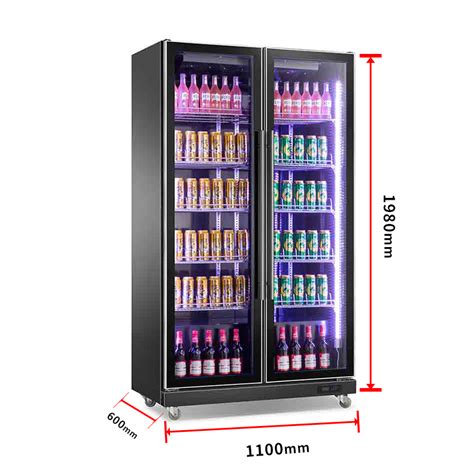 供应58L四面玻璃饮料展示柜冷藏柜立式展示柜冰箱冷柜透明冷柜-阿里巴巴