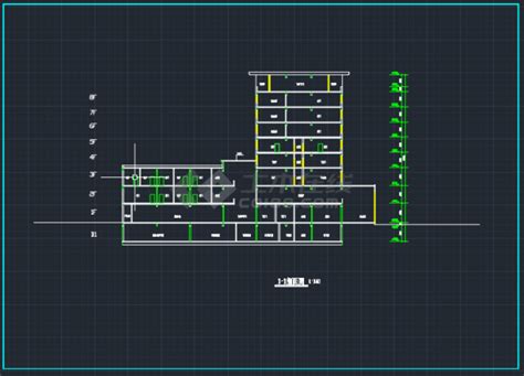 蚌埠某商务酒店建筑CAD方案设计平面图_商务酒店_土木在线