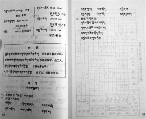 安多藏语第一课摄影图__学习办公_生活百科_摄影图库_昵图网nipic.com