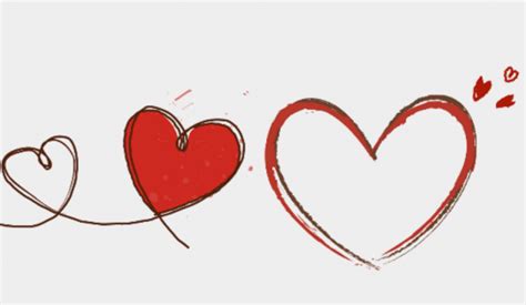 24款不同风格和造型的爱心画法 各种好看的心形图案简笔画画法[ 图片/12P ] - 才艺君