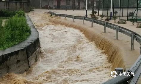 福建南平遭强降雨袭城 道路被毁农田被淹-图片频道