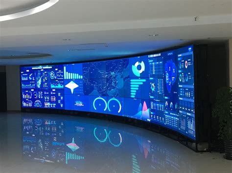 展览展示-杭州创维智慧液晶拼接屏-室内LED显示屏-条形屏厂家-浩显技术开发