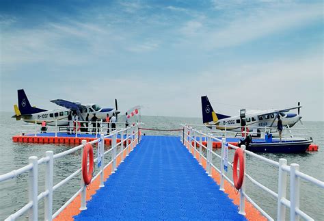 旗华-广西北海至涠洲岛国内首条水上飞机、海上漂浮机场