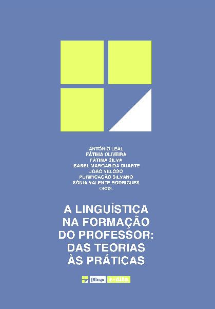 (PDF) A linguística na formação do professor: Das teorias às práticas ...
