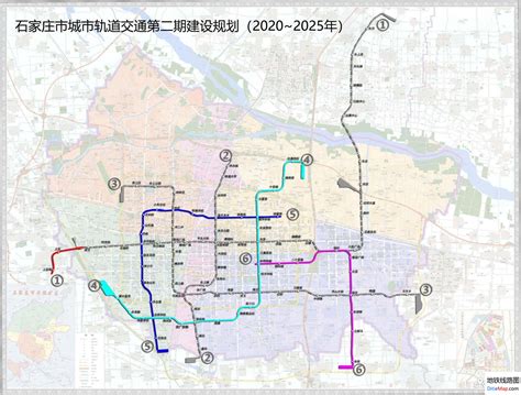 石家庄轨道交通线路图（2035+ / 2021 / 运营版） - 知乎
