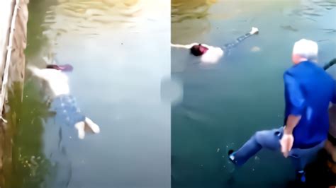 跳进河里救落水女孩 他因体力透支躺了5小时__凤凰网