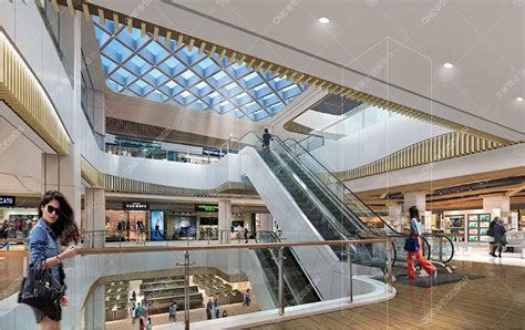 大型购物中心中庭设计要点_万维设计