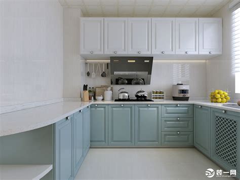 2018厨房橱柜颜色搭配效果图-房天下装修效果图