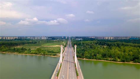 新淯阳桥试通车，南阳城区白河之上七座大桥横跨两岸