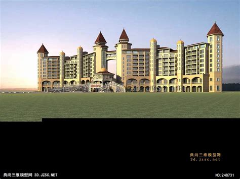 014-承德会所酒店 3dmax模型 含效果图大图 酒店3dmax模型 酒店模型3dmax模型 酒店模型3dmax模型