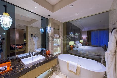 酒店浴室卫生间高清图片下载-正版图片501202258-摄图网