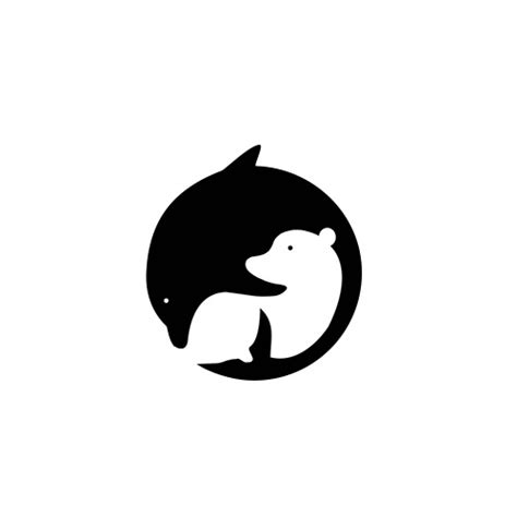 LOGO负形空间英文字母与动物融合设计|平面|标志|蒋尚兵 - 原创作品 - 站酷 (ZCOOL)
