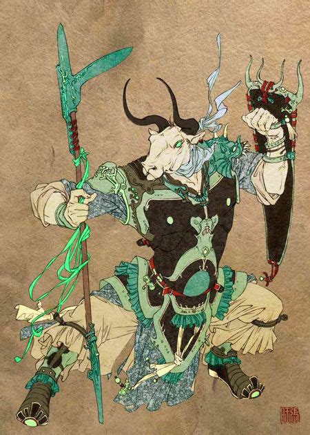 中国神话中的十大鬼神(组图) - 绝美图库 - 华声论坛