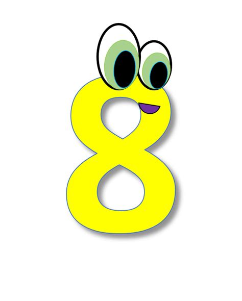 Download Number Eight Gold Shining Png Clip Art Image - Gold Numbers ...