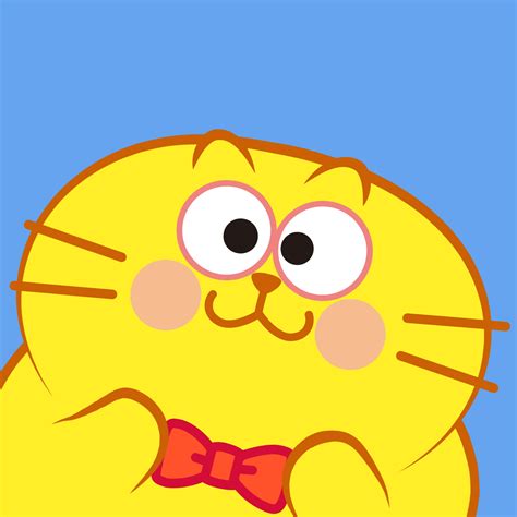 蛋黄猫壁纸图片