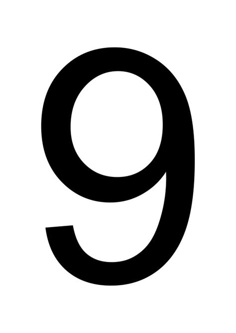 9 Number PNG Photo - PNG Play