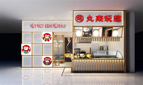 特色饮品小吃店设计-深圳卷吧_杭州象内创意设计机构