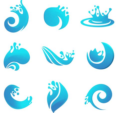 水纹LOGO设计矢量图片(图片ID:1144853)_-logo设计-标志图标-矢量素材_ 素材宝 scbao.com