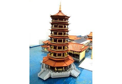 3D岳阳楼模型|三维|建筑/空间|Ginger酱 - 原创作品 - 站酷 (ZCOOL)