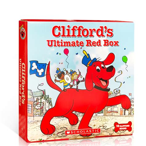 英文原版 Clifford Ultimate Red Box大红狗克利弗 10本盒装儿童英语启蒙平装绘本亲子阅读睡前故事书幼儿内容幽默有趣 3 ...