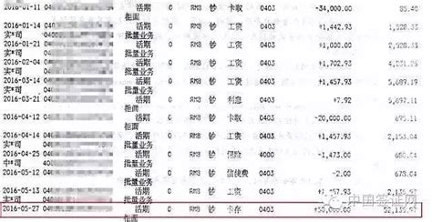 如何看银行流水，有图片明细说明最好，谢谢? - 知乎