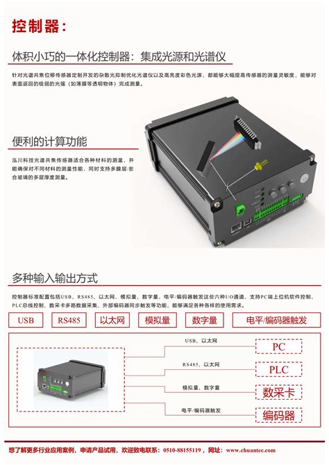 光谱共焦位移传感器_产品展示_觉芯电子（无锡）有限公司