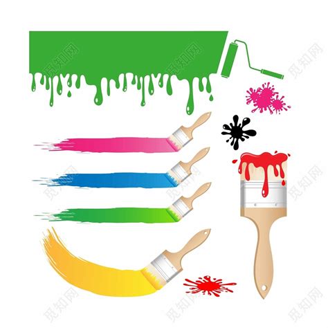 尼龙毛刷子板刷儿童绘画笔刷画刷排笔颜料刷美术水粉彩油画丙烯刷-淘宝网