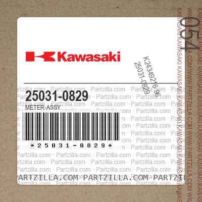 Kawasaki 25031-0829 - METER | Partzilla.com