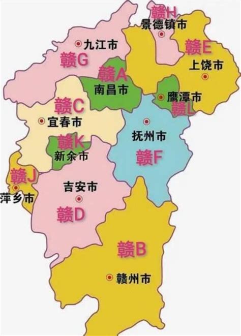 赣是哪个省的简称地图，请问赣是哪个省的简称？ - 综合百科 - 绿润百科