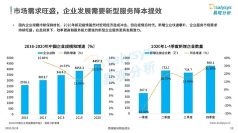 中国企业服务市场发展分析2021｜数字化驱动的新型企业服务市场 - 蓝蓝设计_UI设计公司