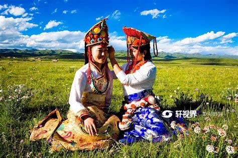 安多藏族女性独特的辫套 藏地阳光新闻网