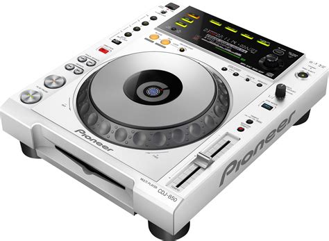 先锋 Pioneer CDJ850K 打碟机 DJ播放器 数字平台 带全刮擦轮和rekordbox支架（黑色） - 可可DJ音乐网